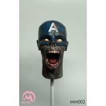 MM TOYS MM002 1/6 Scale Zombie head sculpt